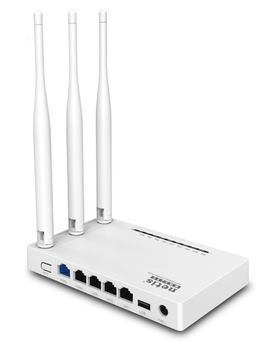 Роутер NETIS MW5230, скорость до 300 Мбит/с с поддержкой USB 3G/4G модемов, белый (1/30)