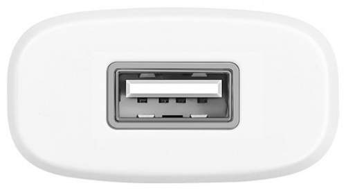 Блок питания сетевой 1 USB HOCO C11, 1000mA, пластик, кабель микро USB, цвет: белый (1/10/100) (6957531047742) фото 4